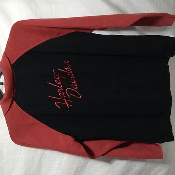 SALE! Harley Davidson Motorcycles Womens Zip Up Sweater Like New Sz.2W - Picture 6 of 7